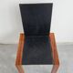 Set of 4 Mid Century dining chairs in rosewood style Afra and Tobia Scarpa.