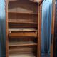 Rococo library in walnut