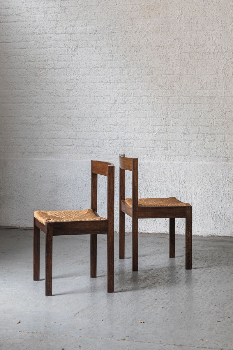 Set of 4 dining chairs by Gerard Geytenbeek for AZS Furniture, Dutch design 1960’s