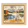 Original Mid Century Swedish Oil On Canvas – “Landscape With Birches” By Ivar Hjertqvist – Vintage & Framed – 69 × 60 Cm (27.2" × 23.6")