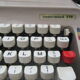 Typewriter underwood 319