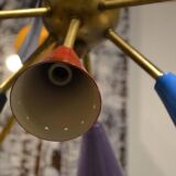 Multicolor Sputnik chandelier