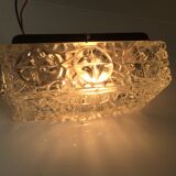 Chiseled glass ceiling