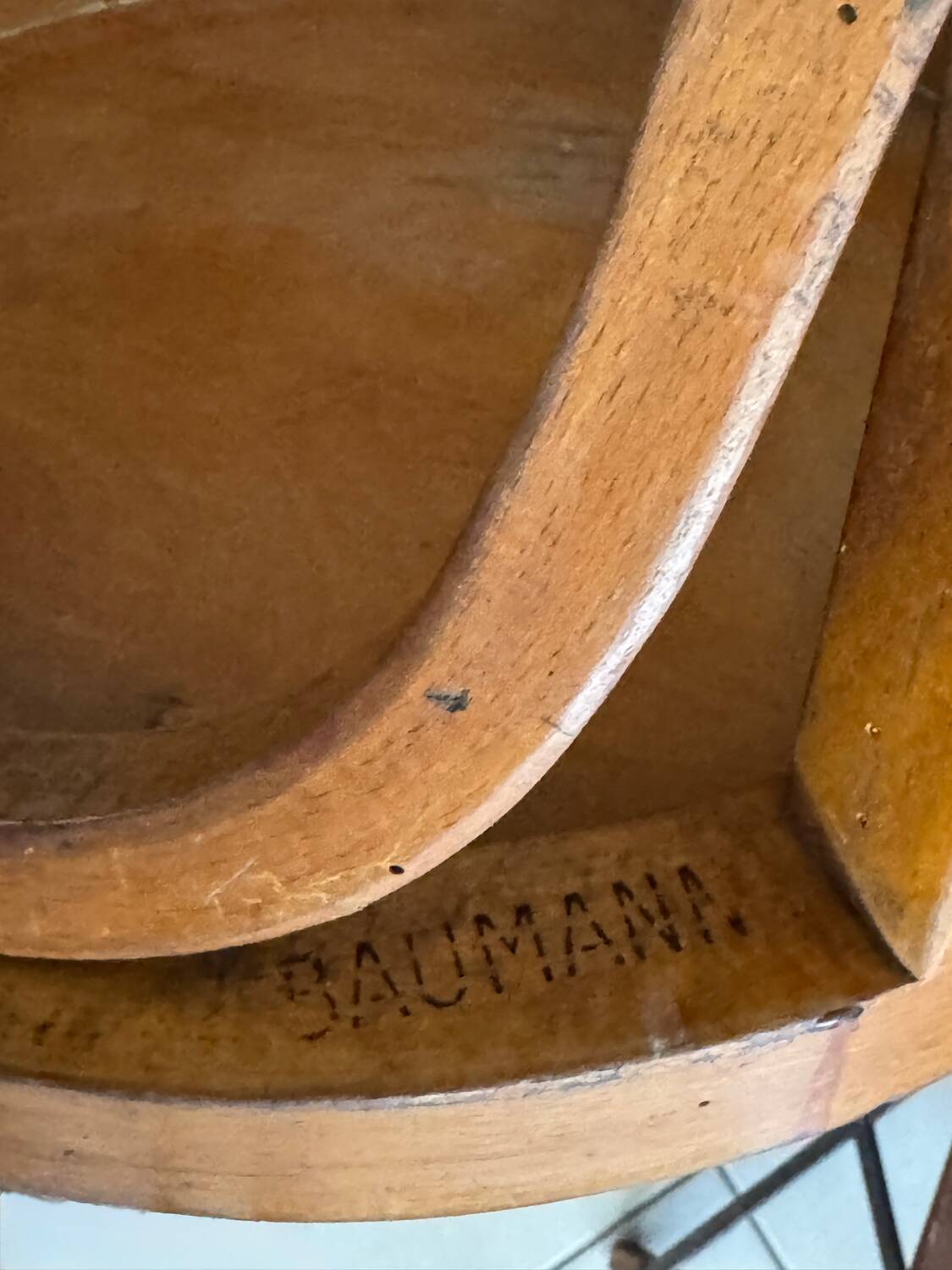 Vintage Baumann bar stool