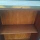 Bibus antique Louis XVI style bookcase with marble top