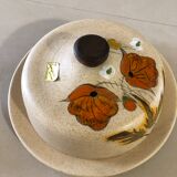 Plateau et cloche vintage