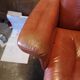Scandinavian leather office ARMchair