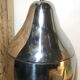 70s silver metal pear-shaped ice bucket
