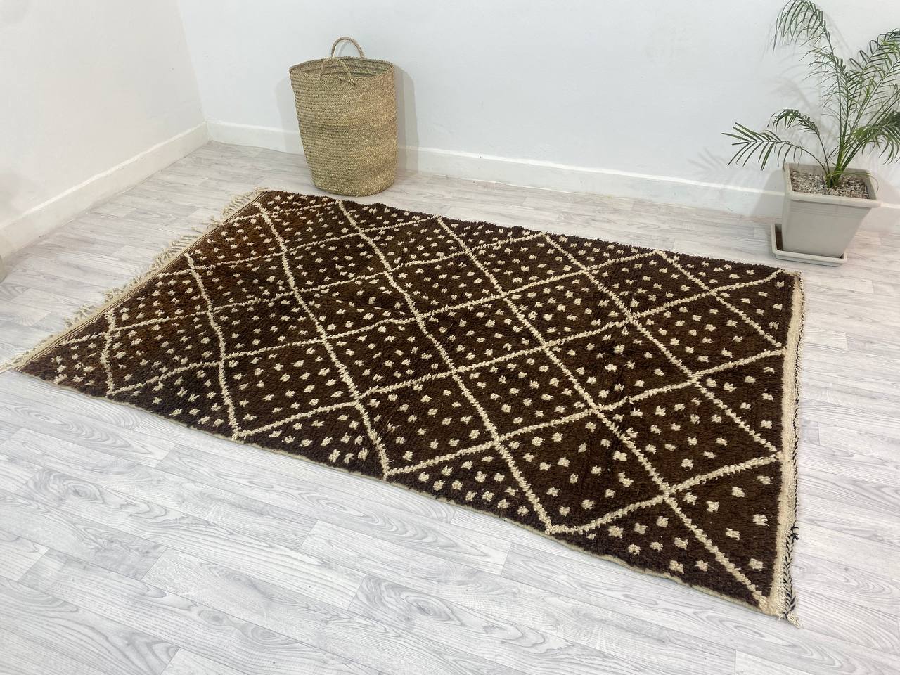 Tapis berbère marocain fait main 240 x 155 CM