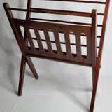 Folding teak magazine rack by Cees Braakman