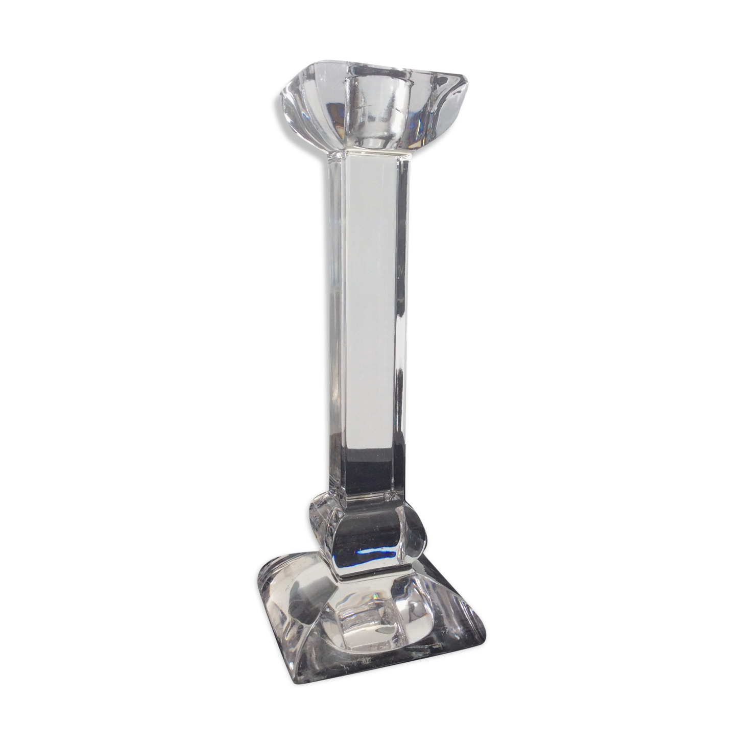 Villeroy &Boch crystal torch candle holder