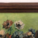 Oil on panel bouquet signed