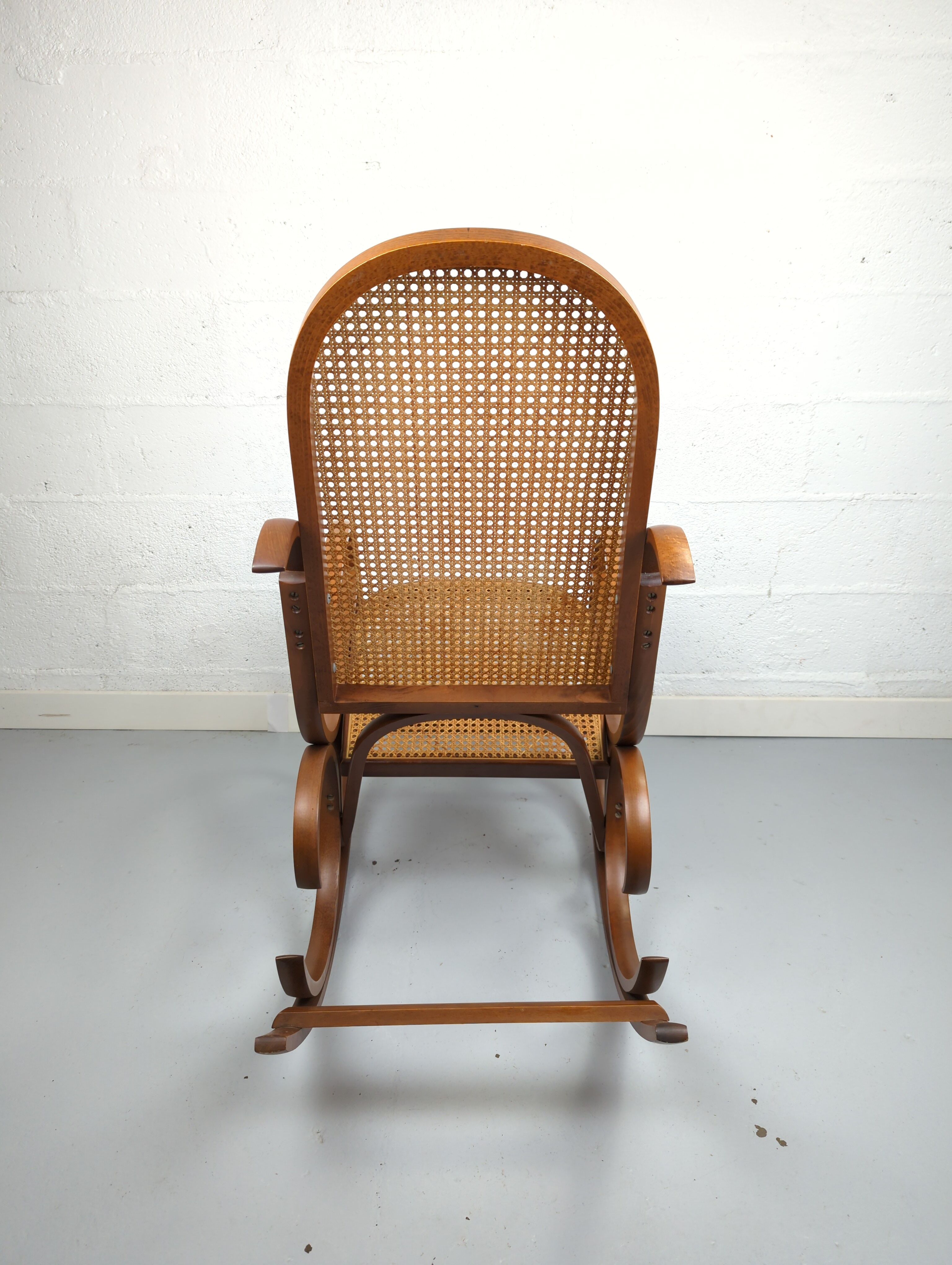 Rocking-chair by Luigi Crassevig