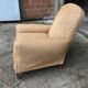 Velvet club armchair 1970