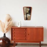 Vintage Scandinavian teak sideboard – Domino Mobler – 1960s