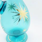 Grande carafe étoilée du milieu du siècle