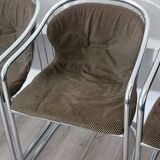 Cantilever chairs Series S by Gastone Rinaldi for Rima 1970s