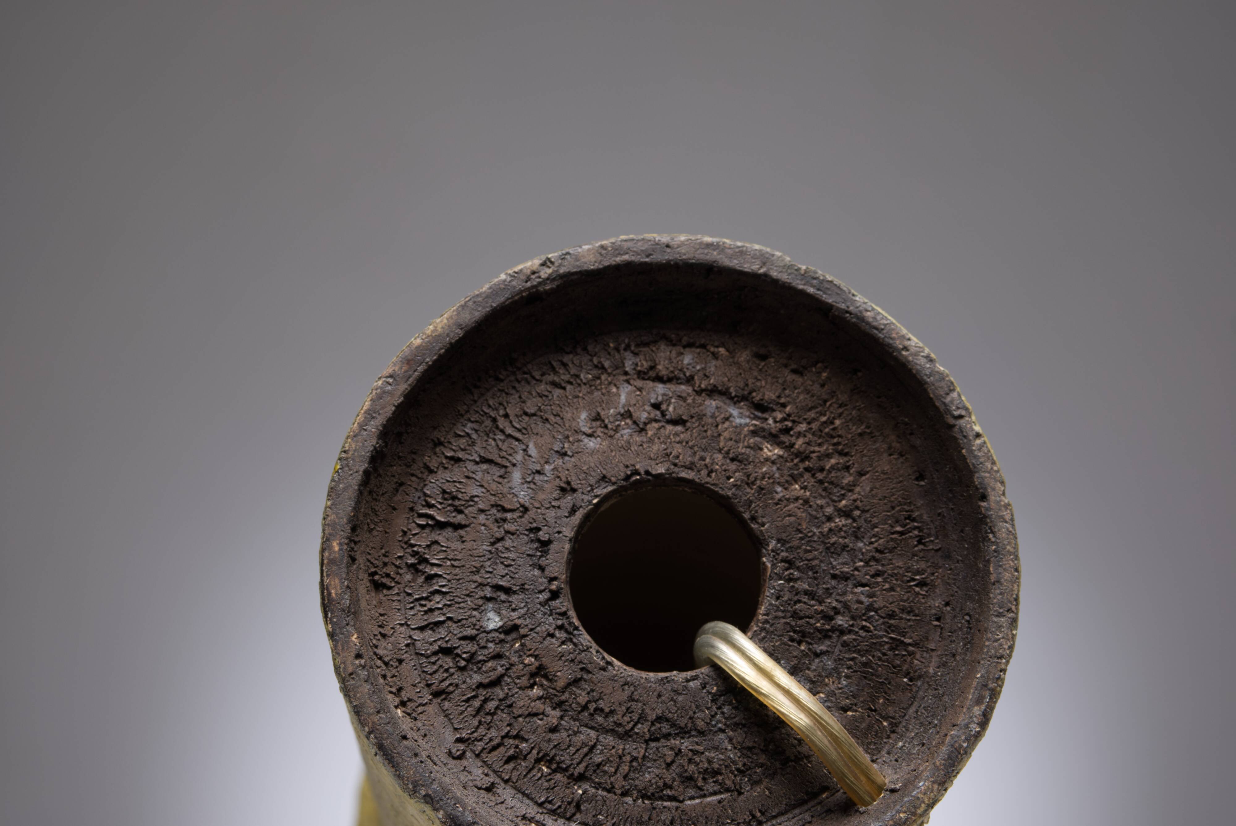 Stoneware table lamp