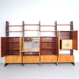 Modular wall system Idea Möbel, Erich Stratmann 1950s