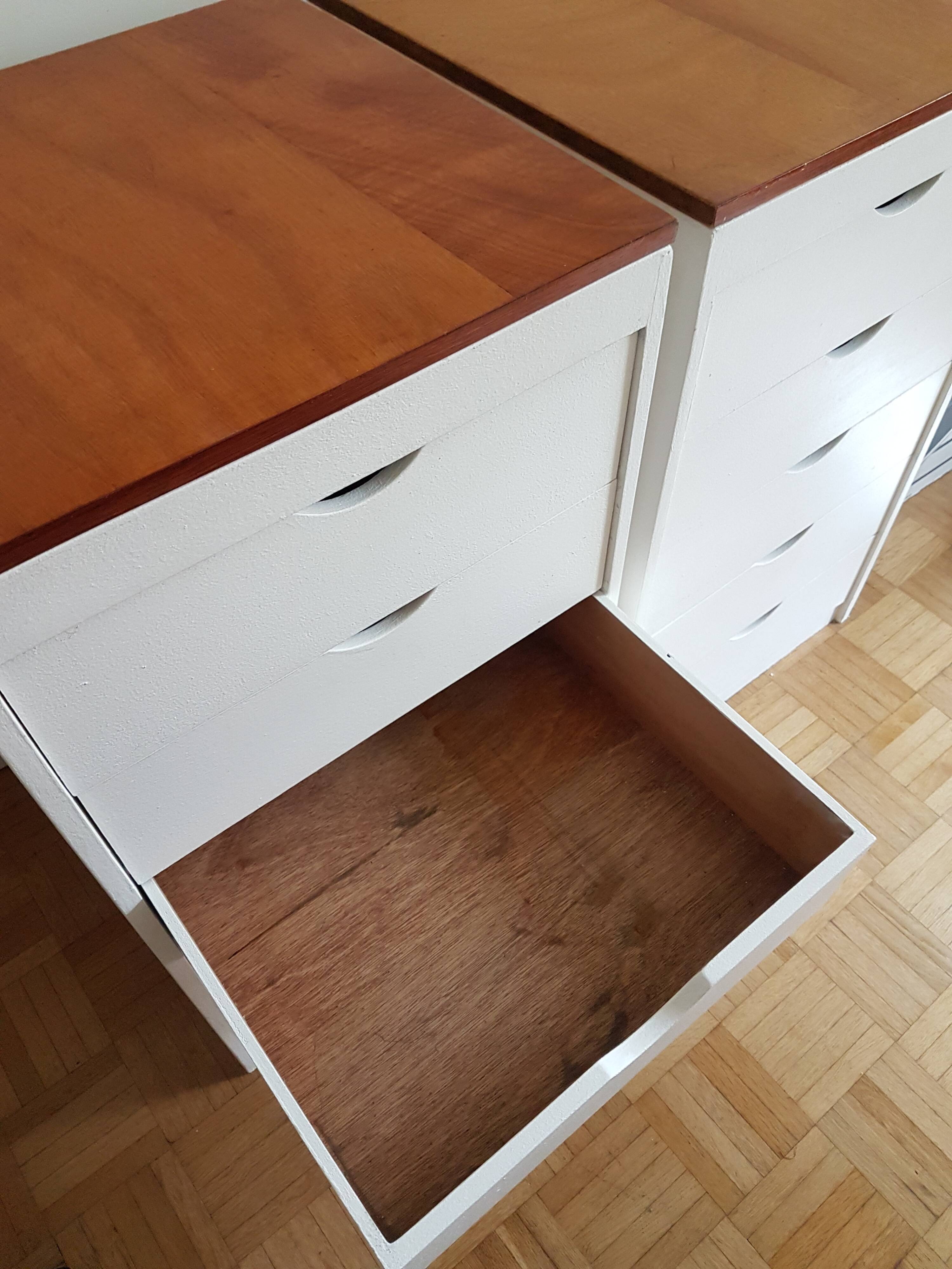 Vintage wood carpentry boxes