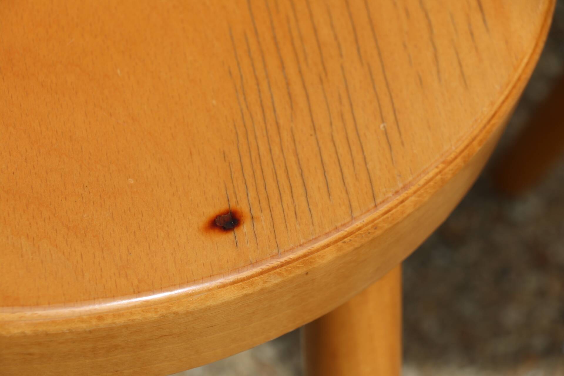 5 BAUMANN “MONDOR” light beech chairs