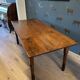 Table de ferme coloniale antique