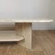 Table basse en travertin
