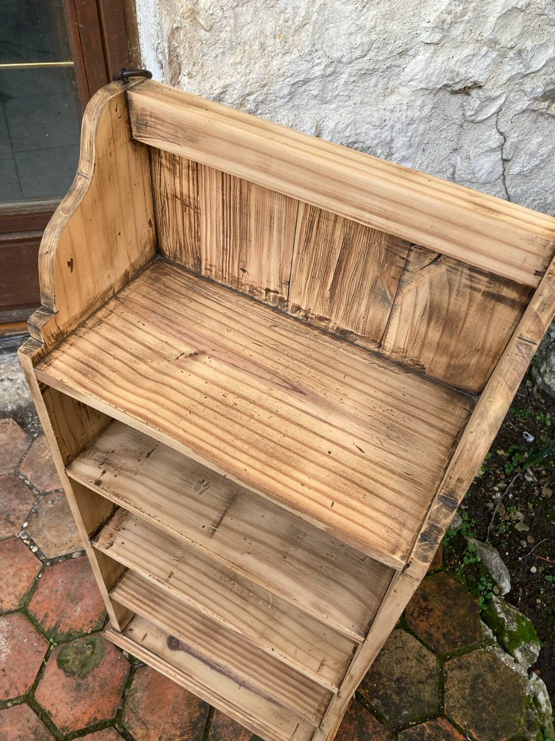 Vintage bookshelf