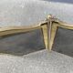 Brass fireplace fire screen 1900, French art nouveau spark screen with 4 shutters
