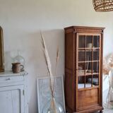 Antique Parisian glass cabinet - bonnet-maker type
