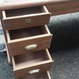 Exotic wood counter desk