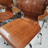 Lot 6 chaises
Flötotto pagwood 1960
