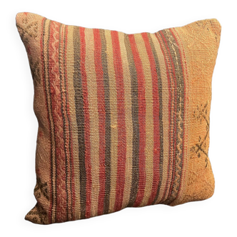 Stripe Design Pink Cushion