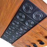 Vintage brutalist highboard, 1970s