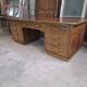 Bureau ministre XXL en chêne , 220 × 95 cm
