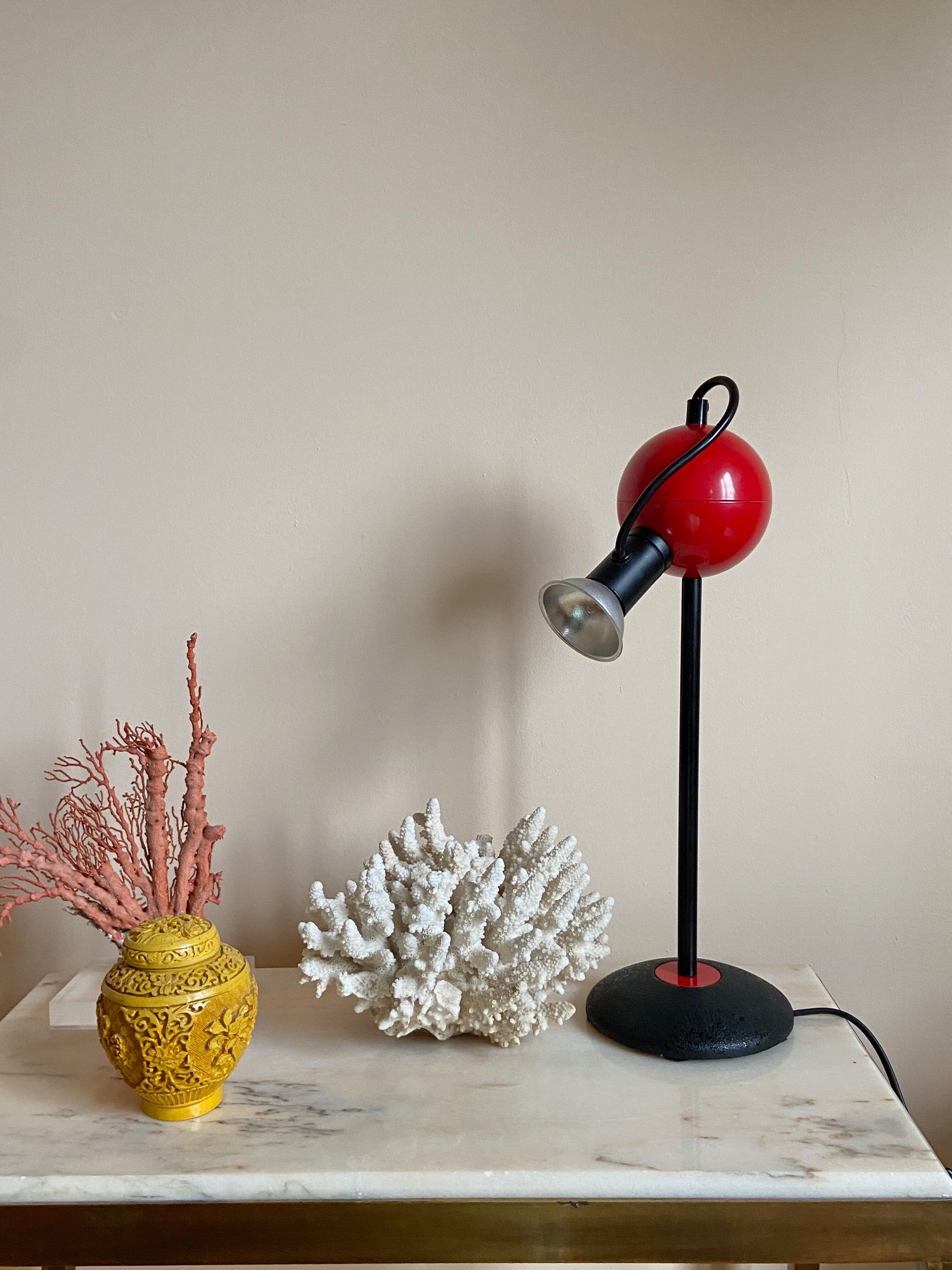 1980s Design Stefano Cevoli table lamp produced by Vermezzo Made in Italy
