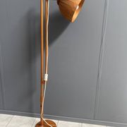 Hans agne Jakobsson wood floor lamp 1960s
