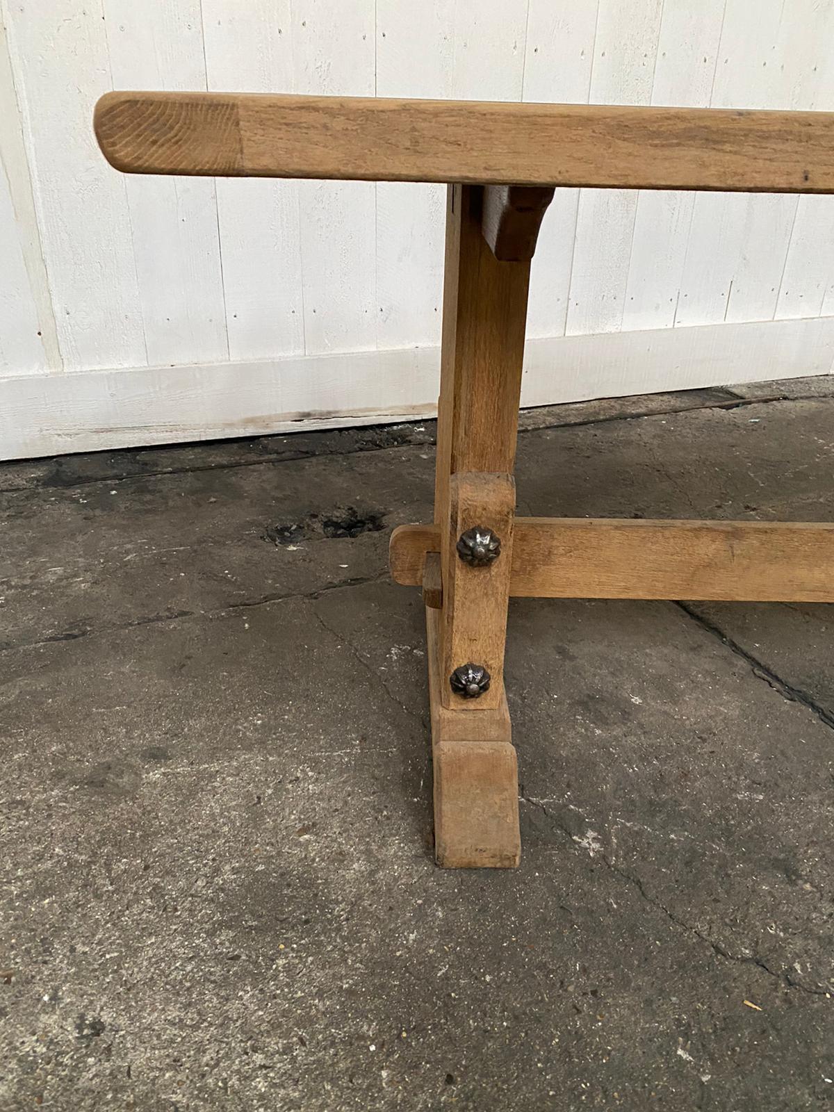 Stripped farmhouse table