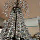 Crystal balloon chandelier from the 1960s.
