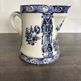 Antique Delft pitcher in blue faience – Late 19th century
