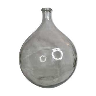 Demijohn blown glass, 60 liters