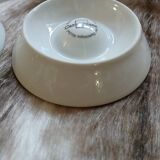 4 White Square Egg Cups