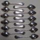 Christofle service old model cross ribbons in silver plated metal