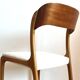 Vintage Scandinavian teak chair