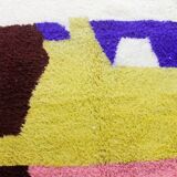 Colorful handmade Beni Ouraine rug