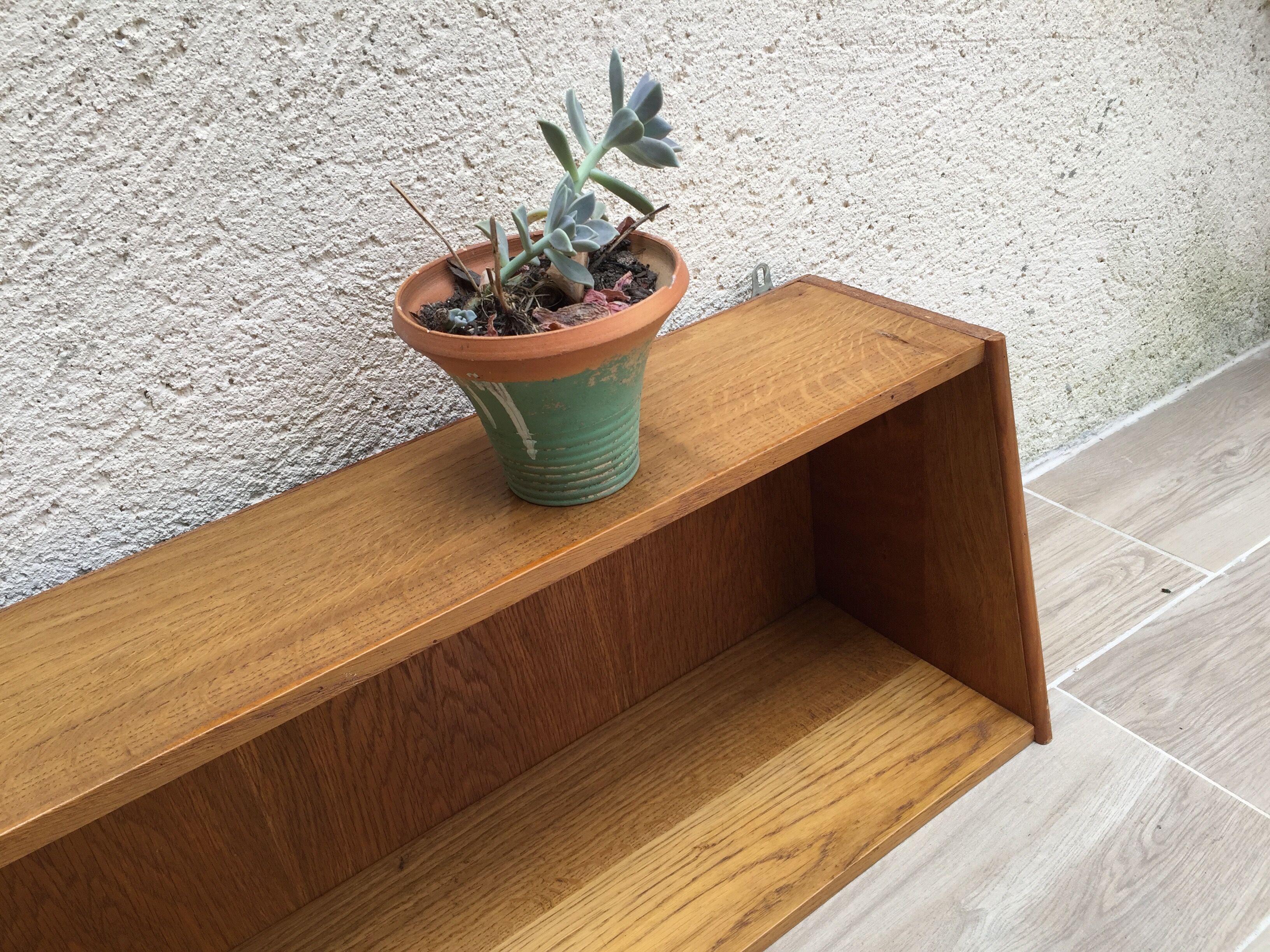 Vintage wall shelf