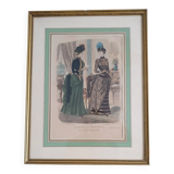 19th century fashion print