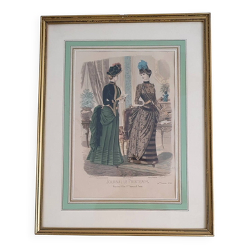 19th century fashion print