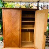 1950 compass foot cabinet