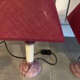 Paire lampes de chevet